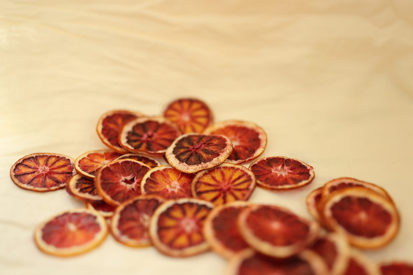 Organic Dried blood orange slices