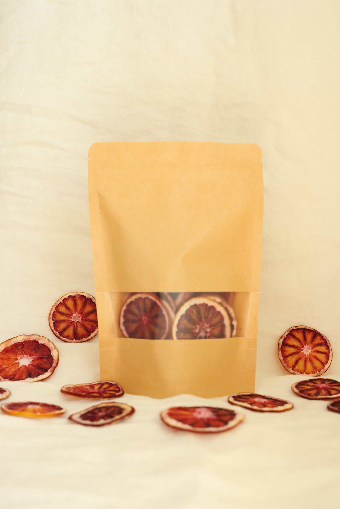 Organic Dried blood orange slices