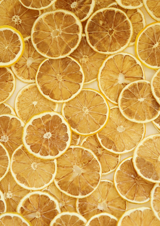 Organic dried lemon slices