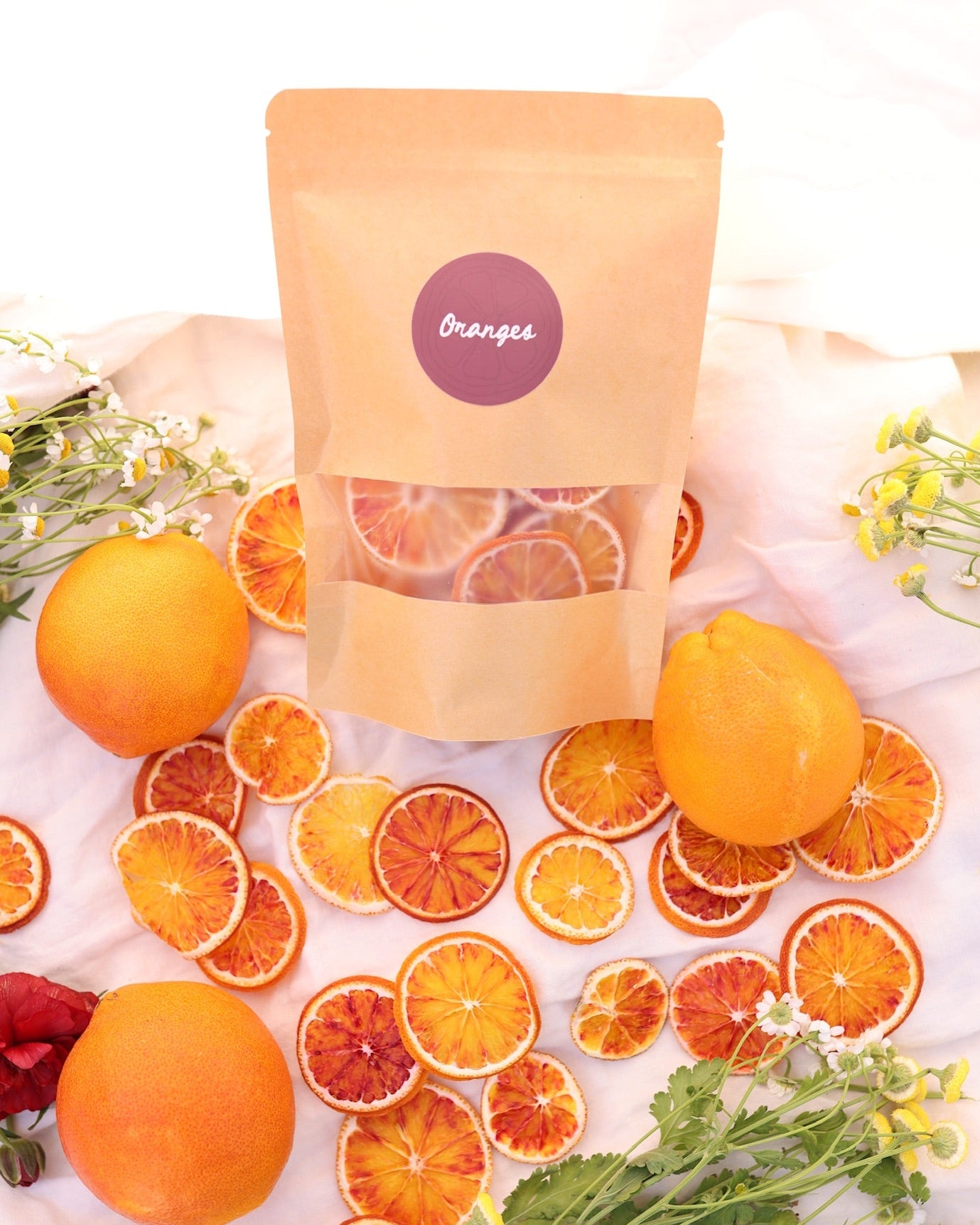 Four bags of citrus