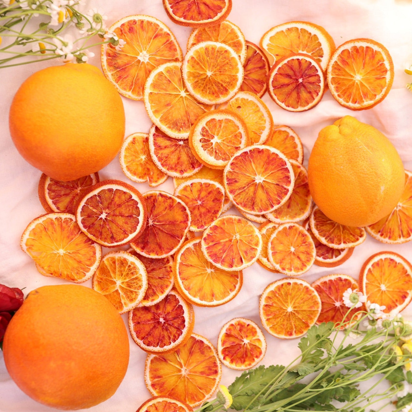 Four bags of citrus